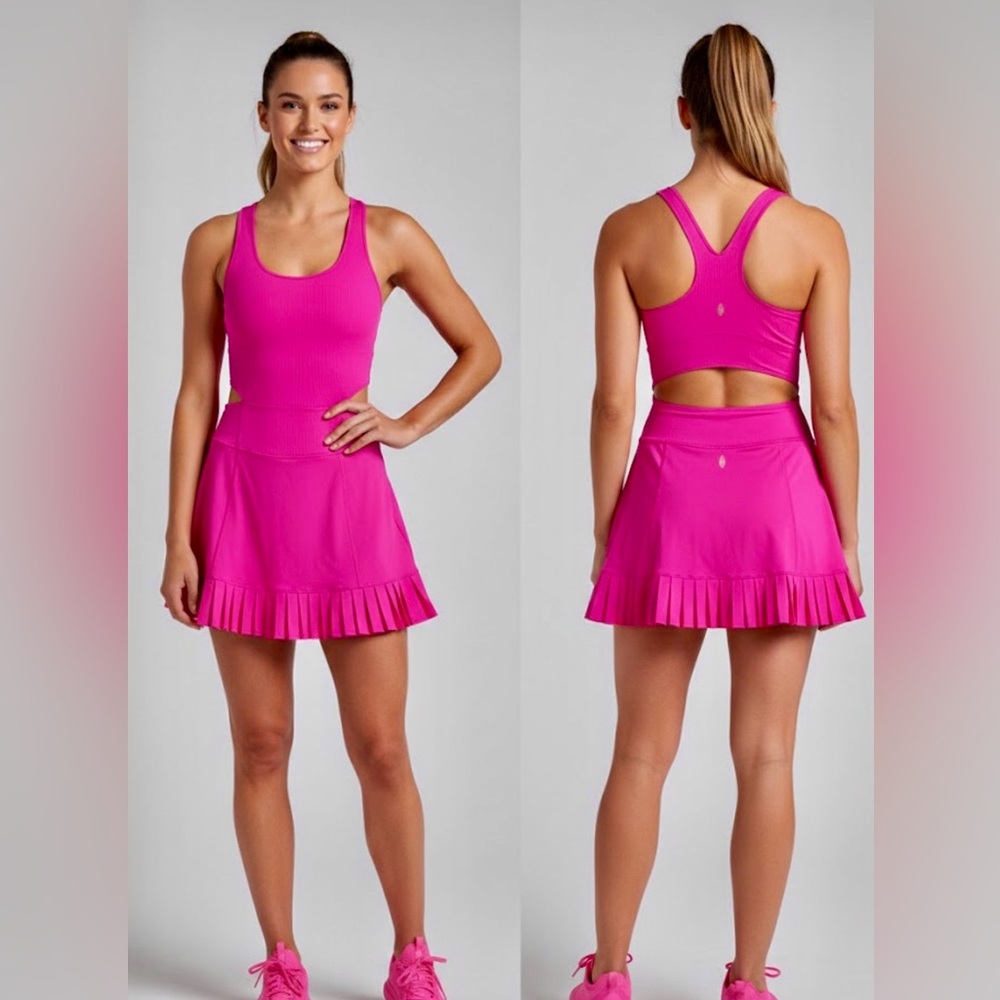 Pink Athletic Tennis 🎾 Dress